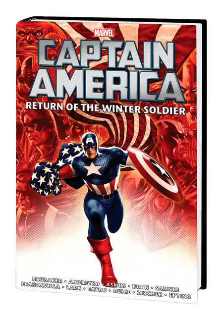 Stock Photo of Captain America Return of the Winter Soldier Omnibus Hardcover Marvel Comics Graphic Novels sold by Stronghold Collectibles of Acadiana Lafayette, LA