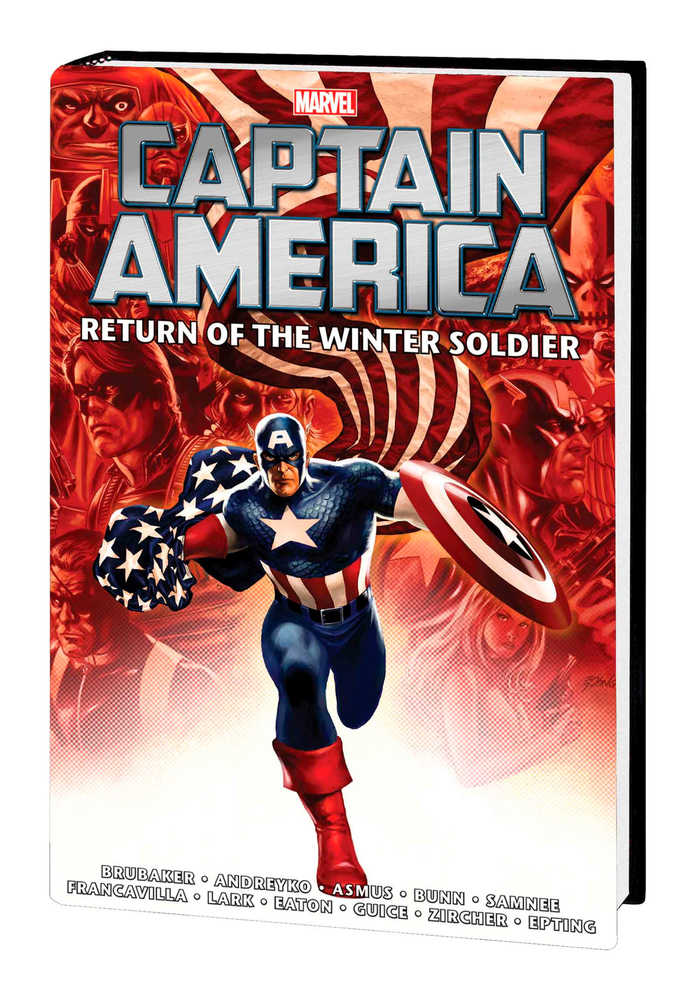 Stock Photo of Captain America Return of the Winter Soldier Omnibus Hardcover Marvel Comics Graphic Novels sold by Stronghold Collectibles of Acadiana Lafayette, LA