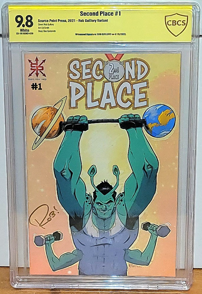 Second Place #1 CBCS 9.8 (of 4) Rob Guillory Variant WITNESSED SIGNATURE by Guillory