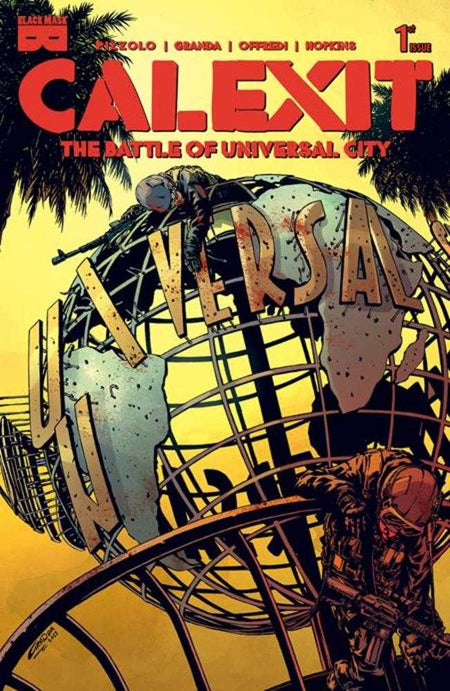 Stock Photo of Calexit the Battle of Universal City #1 (Of 3) CVR A C Granda (MR) Black Mask Comics sold by Stronghold Collectibles of Acadiana Lafayette, LA