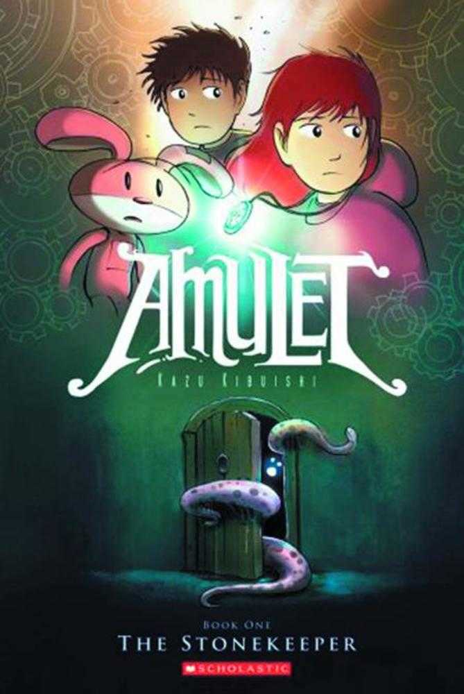 Stock Photo of Amulet TPB Volume 01 The Stonekeeper Scholastic Inc. Graphic Novels sold by Stronghold Collectibles of Acadiana Lafayette, LA