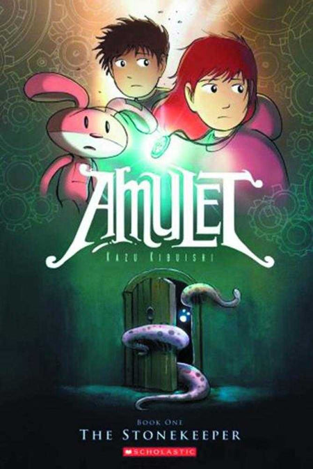 Stock Photo of Amulet TPB Volume 01 The Stonekeeper Scholastic Inc. Graphic Novels sold by Stronghold Collectibles of Acadiana Lafayette, LA