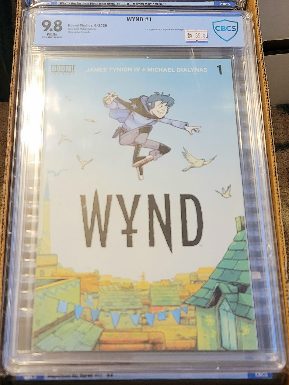 Wynd #1 CBCS 9.8 (1st Appearance of Wynd & the Bandaged Man)