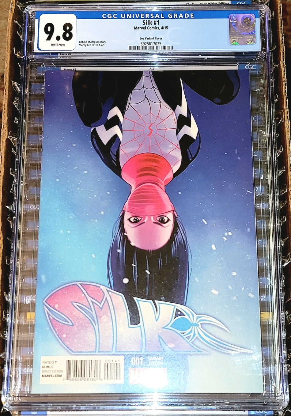 Silk #1 CGC 9.8 Stacey Lee Variant RARE HTF Variant