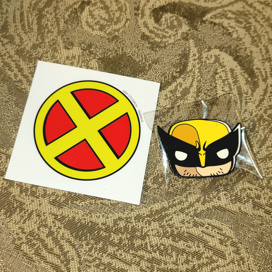 Funko Pop! X-Men '97 Marvel Collector Corps Exclusive Pin & Decal