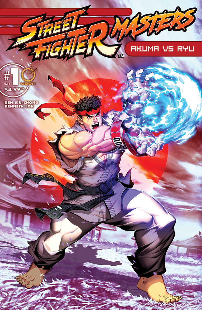 Stock photo of Street Fighter Masters: Akuma vs Ryu #1 CVR B Genzoman Ryu Comics sold by Stronghold Collectibles