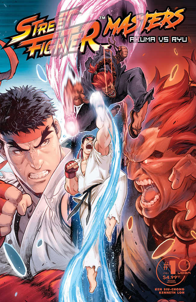 Stock photo of Street Fighter Masters: Akuma vs Ryu #1 CVR E 1:5 Variant Edition Comics sold by Stronghold Collectibles