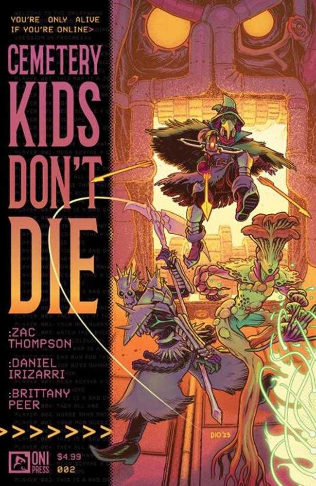 Stock photo of Cemetery Kids Dont Die #2 (Of 4) CVR A Daniel Irizarri Comics sold by Stronghold Collectibles