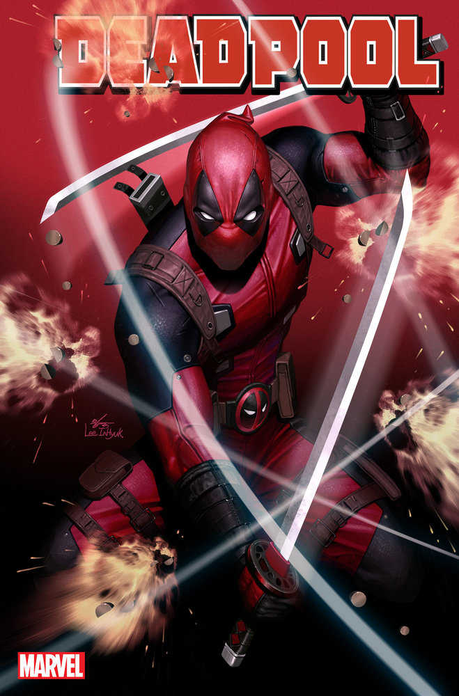 Stock Photo of Deadpool #1 Inhyuk Lee Foil Variant Comics sold by Stronghold Collectibles
