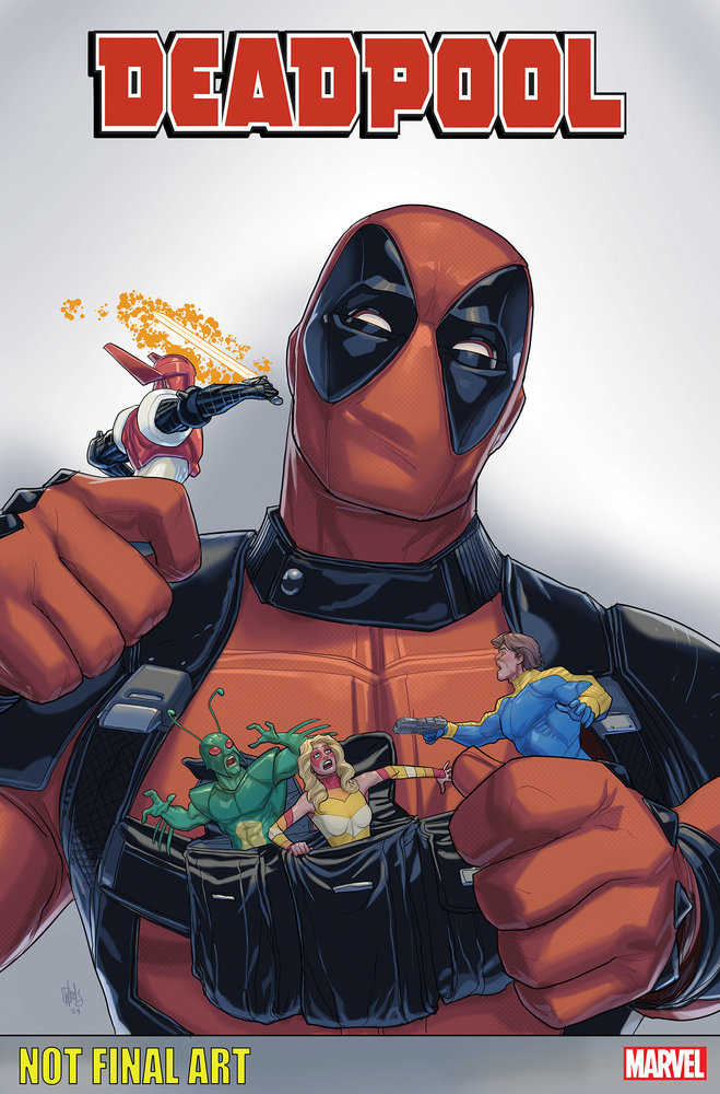 Stock Photo of Deadpool #1 Peter Woods Micronauts Variant Comics sold by Stronghold Collectibles