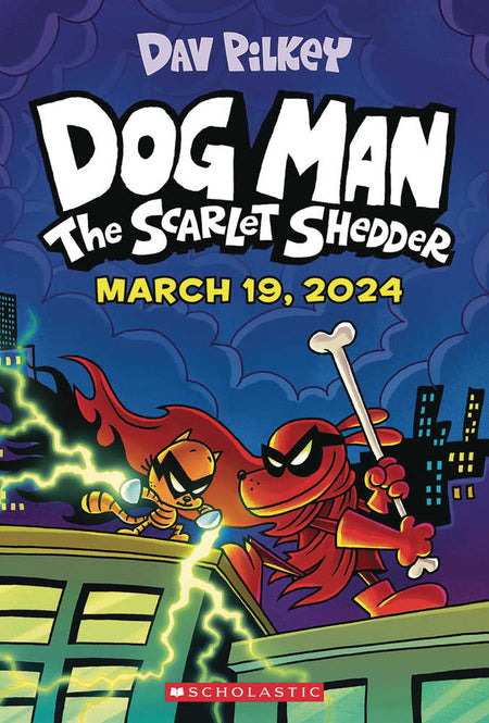 Stock Photo of Dog Man Graphic Novel Volume 12 Scarlet Shedder Graphix Graphic Novels sold by Stronghold Collectibles of Acadiana Lafayette, LA