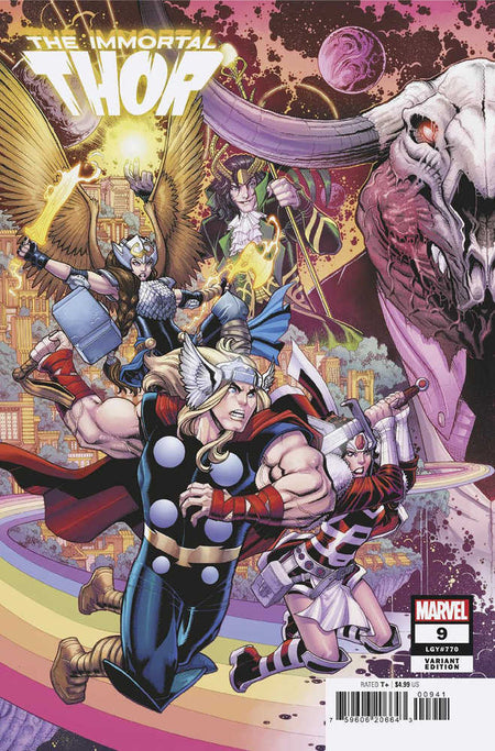 Stock Photo of Immortal Thor #9 Nick Bradshaw Connecting Variant Comics sold by Stronghold Collectibles