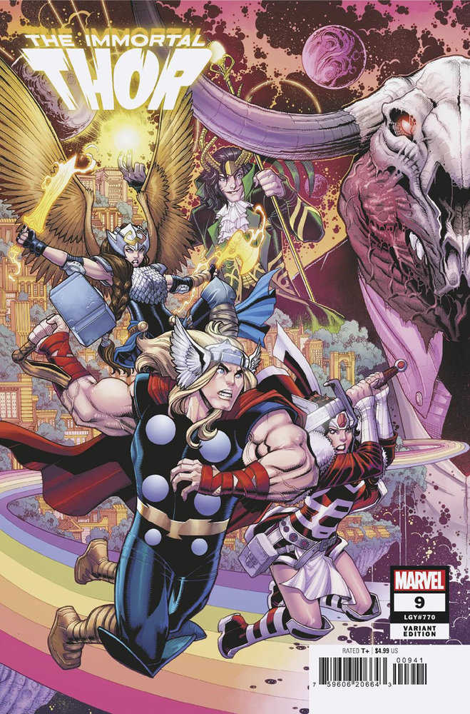Stock Photo of Immortal Thor #9 Nick Bradshaw Connecting Variant Comics sold by Stronghold Collectibles