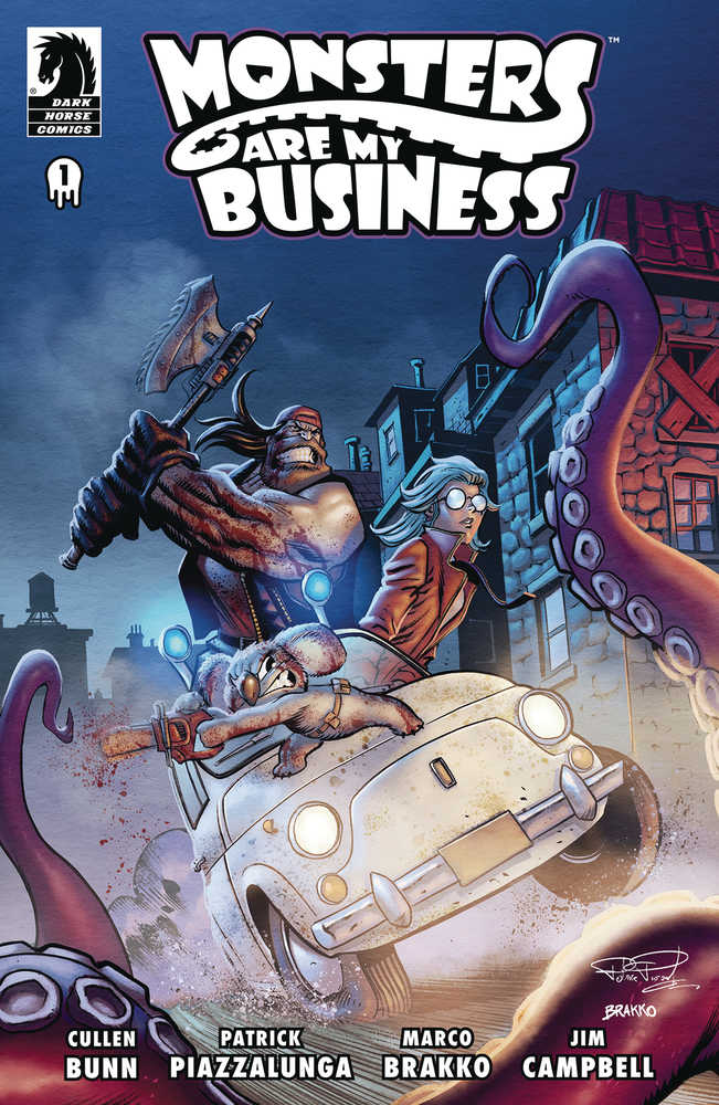 Stock Photo of Monsters Are My Business & Business Is Bloody #1 Comics sold by Stronghold Collectibles