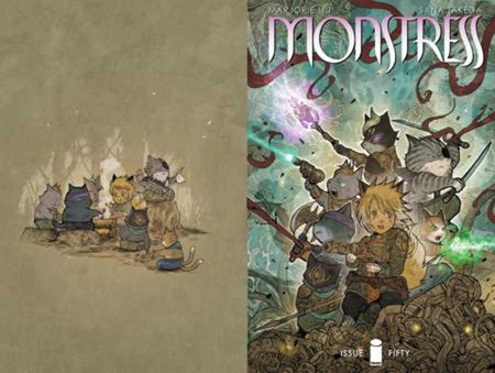 Stock photo of Monstress #50 CVR D Sana Takeda Variant Comics sold by Stronghold Collectibles