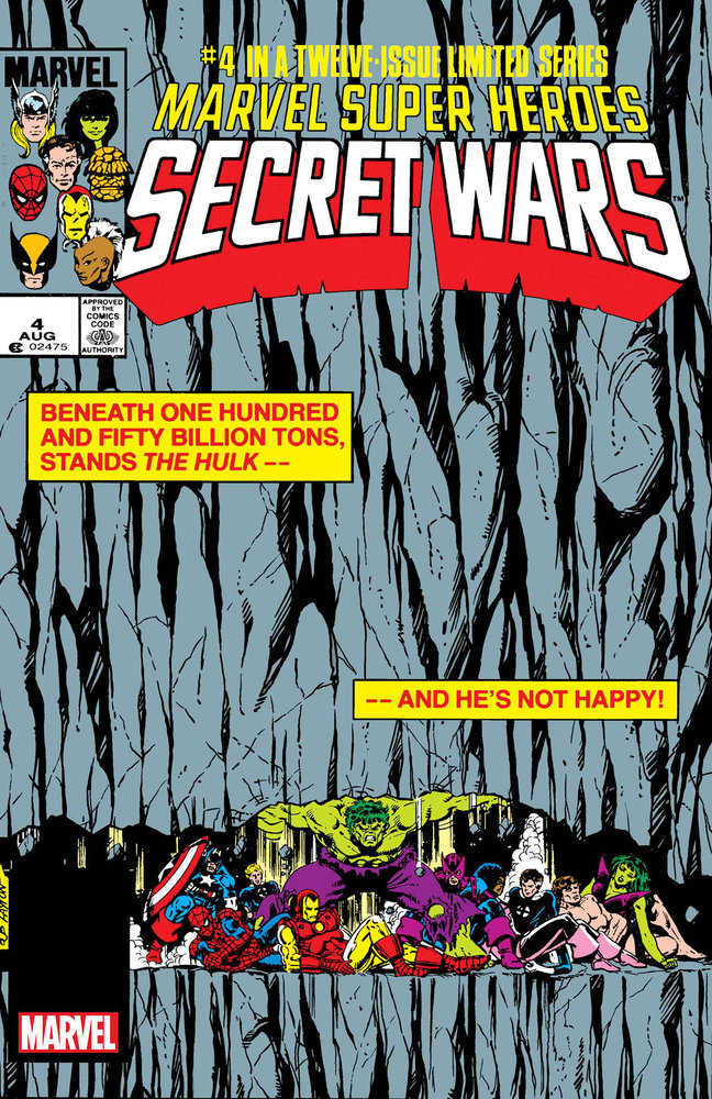 Stock Photo of Marvel Super Heroes Secret Wars #4 Facsimile Edition Foil Variant Comics sold by Stronghold Collectibles