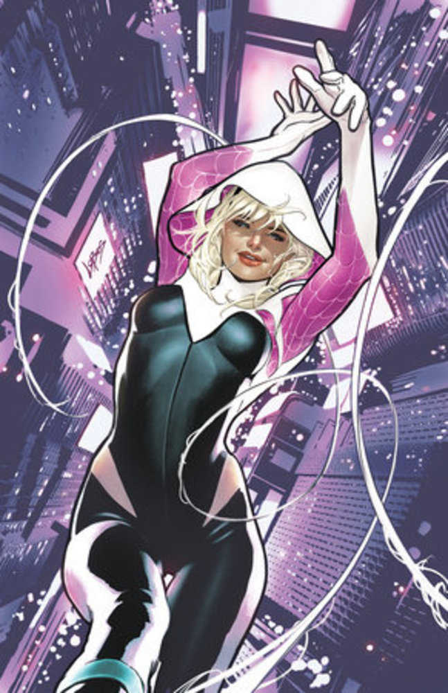 Stock Photo of Spider-Gwen The Ghost-Spider #1 1:50 Variant Edition Villalobos Virgin Marvel Comics Comics sold by Stronghold Collectibles of Acadiana, Lafayette, Louisiana