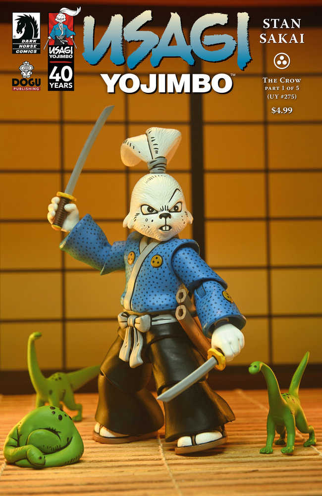Stock Photo of Usagi Yojimbo: the Crow #1 CVR B 1:10 Action Figure Photo Comics sold by Stronghold Collectibles
