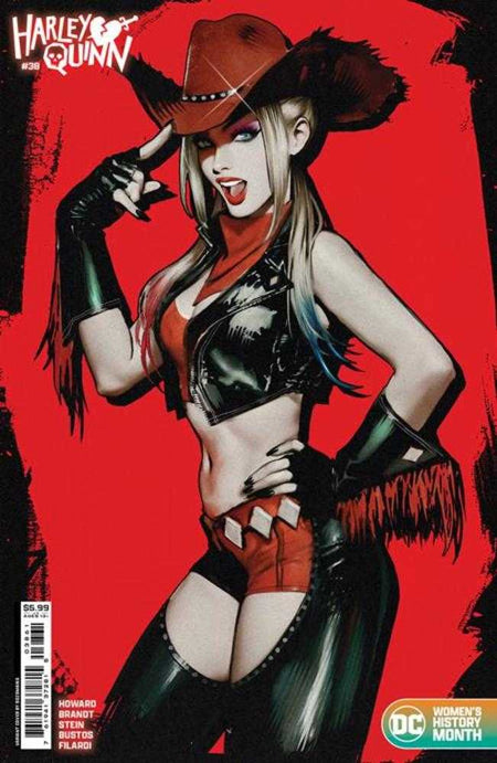 Stock photo of Harley Quinn #38 CVR C Sozomaika Womens History Month Card Stock Variant Comics sold by Stronghold Collectibles