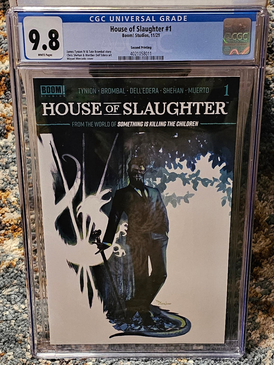 House of Slaughter #1 CGC 9.8 2nd Second Printing Variant