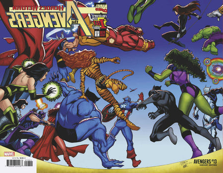 Stock photo of Avengers #13 Ron Lim Wraparound Variant [FHX] Comics sold by Stronghold Collectibles