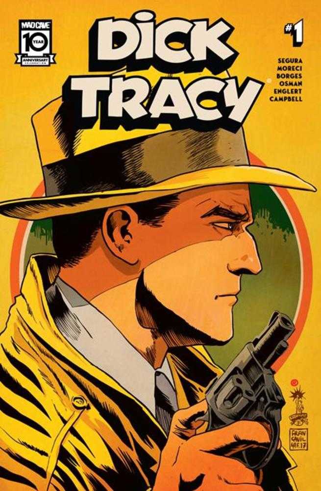 Stock photo of Dick Tracy #1 CVR E 1:10 Francesco Francavilla Variant Comics sold by Stronghold Collectibles