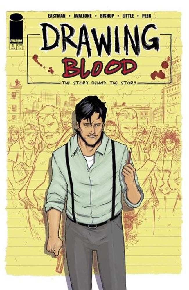 Stock photo of Drawing Blood #1 (Of 12) CVR B Ben Bishop Variant Comics sold by Stronghold Collectibles