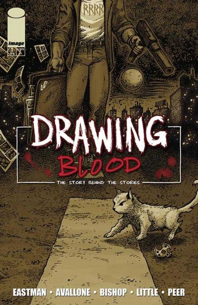 Stock photo of Drawing Blood #1 (Of 12) CVR C Ben Bishop, Kevin Eastman & Robert Rodriguez Variant Comics sold by Stronghold Collectibles