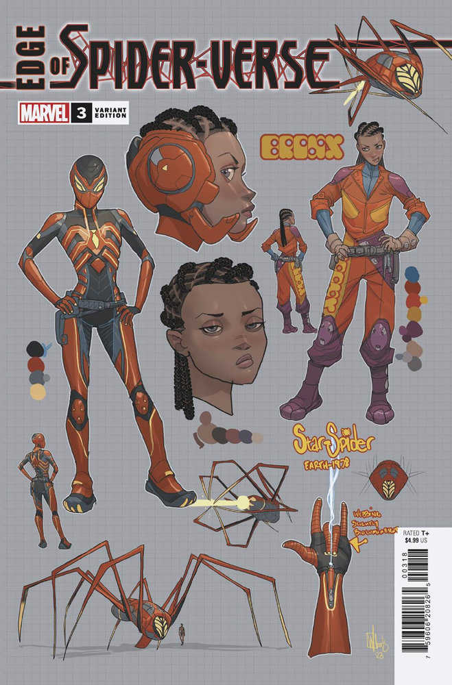 Stock Photo of Edge Of Spider-Verse #3 Pete Woods 1:10 Design Variant Comics sold by Stronghold Collectibles