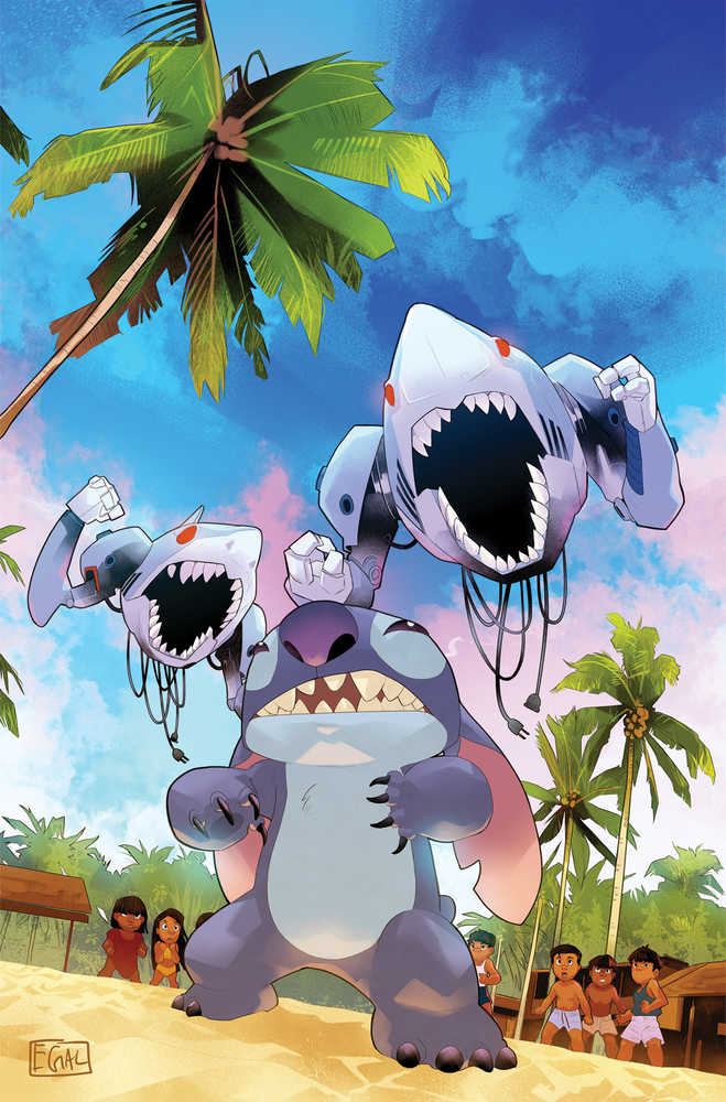 Stock photo of Lilo & Stitch #4 CVR F 1:10 Variant Edition Galmon Virgin Comics sold by Stronghold Collectibles