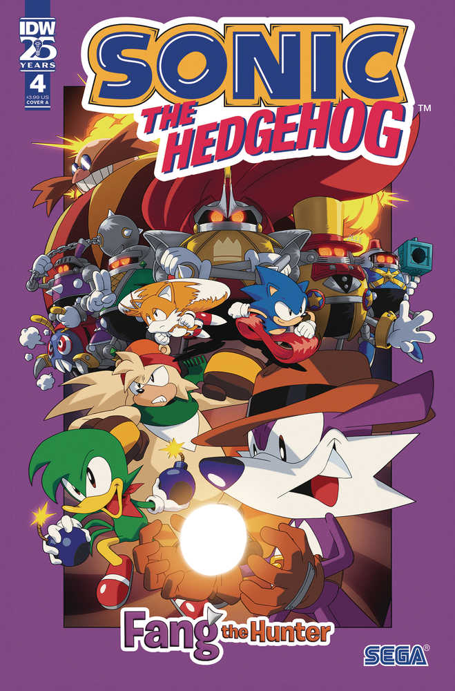 Stock photo of Sonic The Hedgehog Fang Hunter #4 CVR A Hammerstrom Comics sold by Stronghold Collectibles