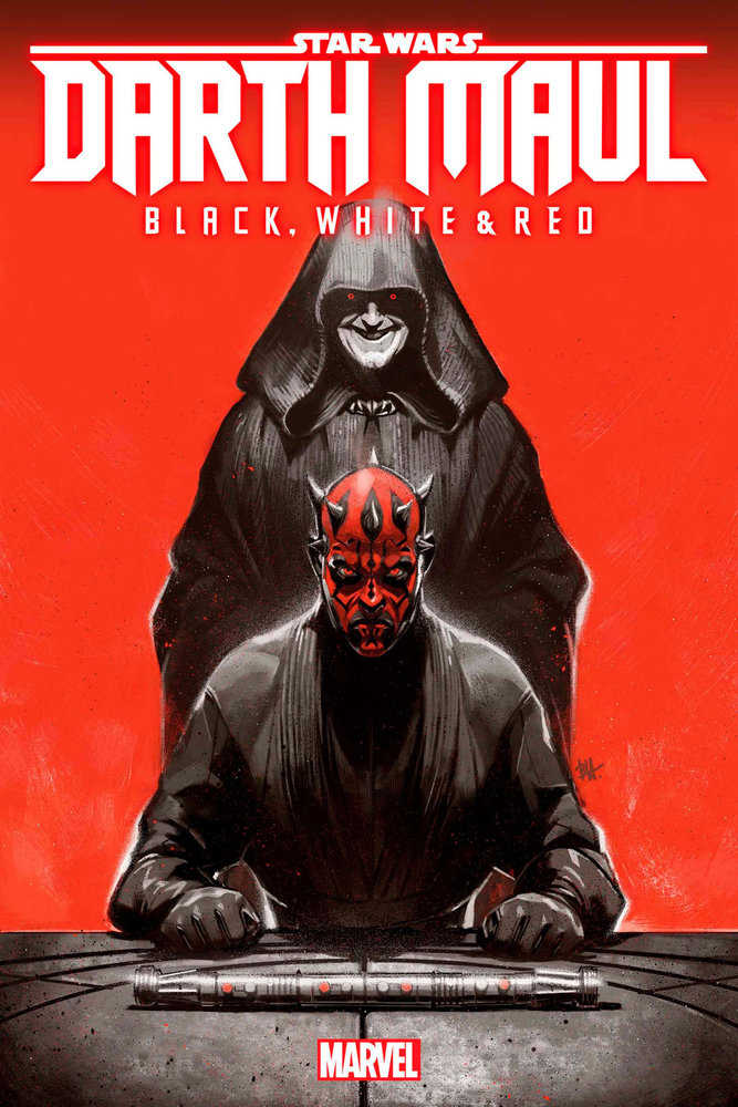 Stock photo of Star Wars: Darth Maul - Black, White & Red #1 Ben Harvey Variant Comics sold by Stronghold Collectibles
