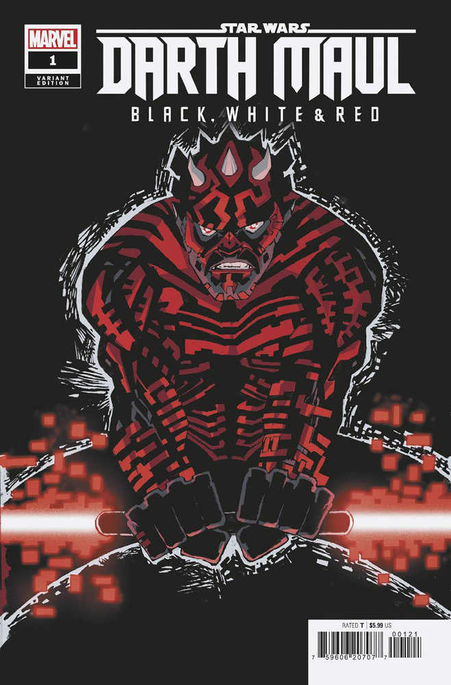 Stock photo of Star Wars: Darth Maul - Black, White & Red #1 Frank Miller Variant Comics sold by Stronghold Collectibles