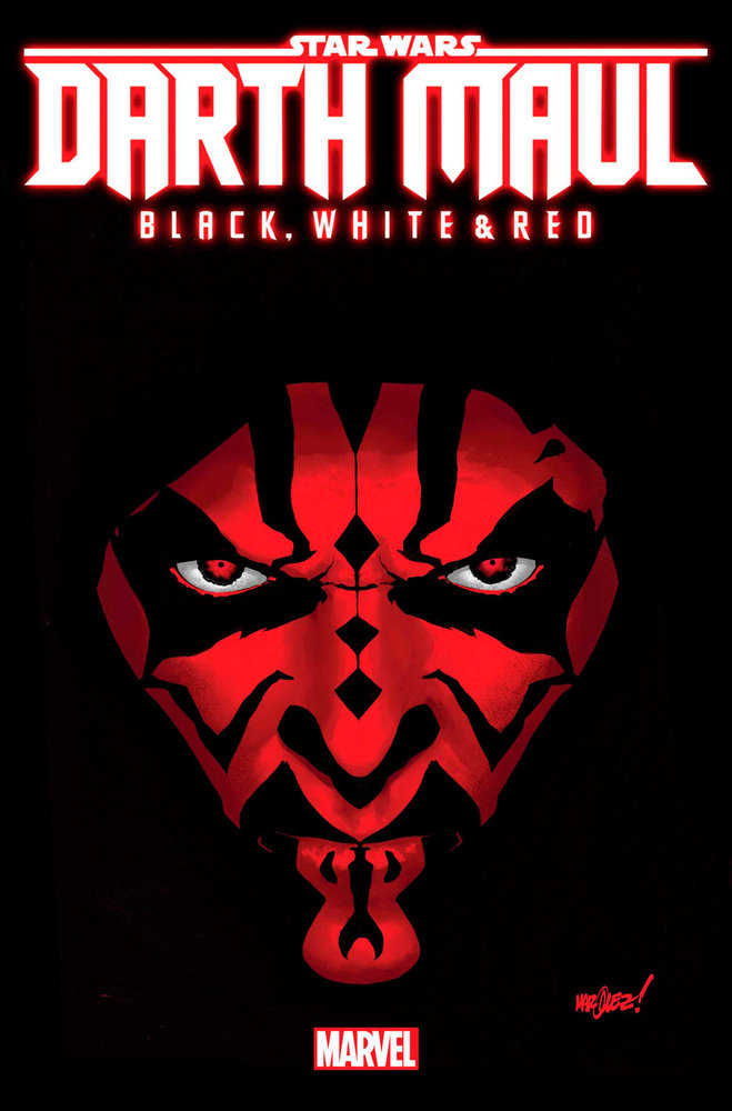 Stock photo of Star Wars: Darth Maul - Black, White & Red #1 David Marquez 1:25 Variant Comics sold by Stronghold Collectibles