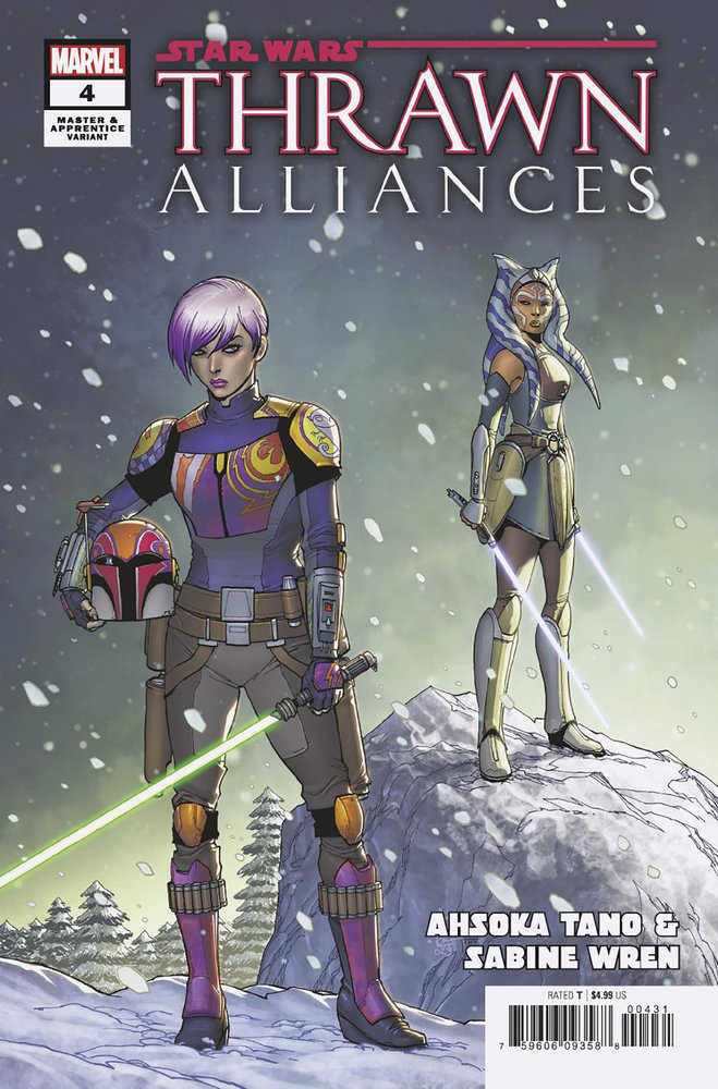 Stock Photo of Star Wars: Thrawn Alliances #4  Camuncoli Ahsoka Tano & Sabine Wren Master & Apprentice Variant Comics sold by Stronghold Collectibles