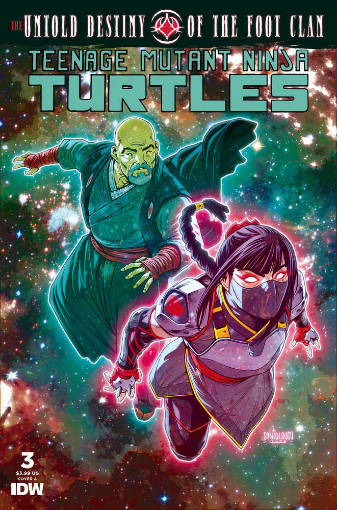 Stock photo of Teenage Mutant Ninja Turtles: the Untold Destiny of the Foot Clan #3 CVR A Santolouco Comics sold by Stronghold Collectibles
