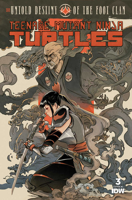Stock photo of Teenage Mutant Ninja Turtles: the Untold Destiny of the Foot Clan #3 Variant RI 1:10 Santtos Comics sold by Stronghold Collectibles