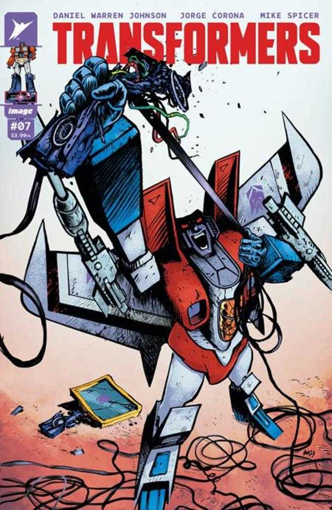 Stock Photo of Transformers #7 CVR A Daniel Warren Johnson & Mike Spicer Comics sold by Stronghold Collectibles