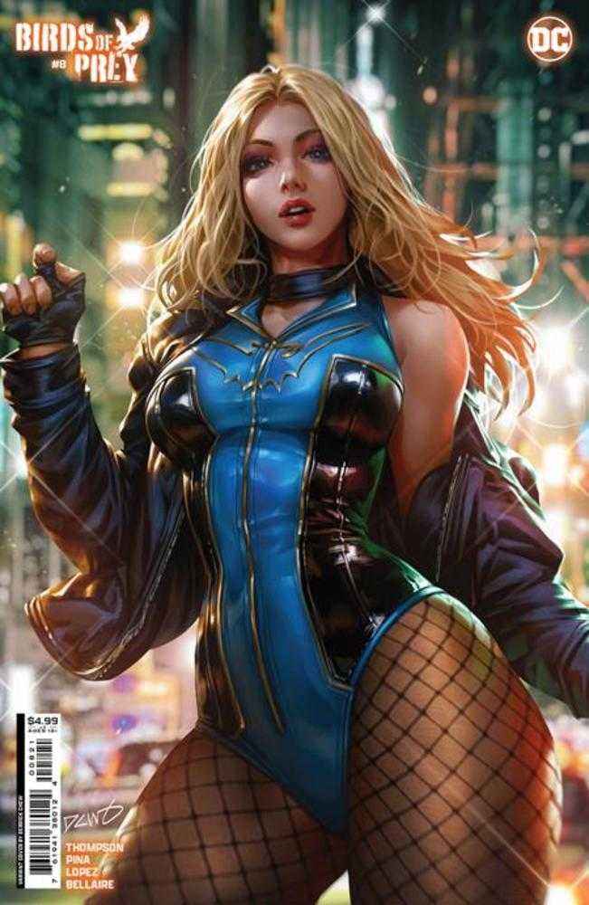 Stock Photo of Birds of Prey #8 CVR B Derrick Chew Card Stock Variant Comics sold by Stronghold Collectibles