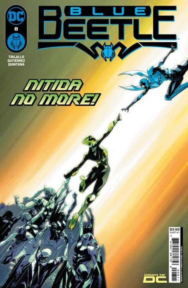 Stock Photo of Blue Beetle #8 CVR A Adrian Gutierrez Comics sold by Stronghold Collectibles