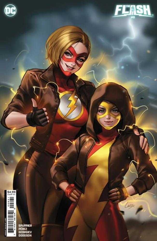 Stock photo of Flash #8 CVR B Lesley Leirix Li Card Stock Variant Comics sold by Stronghold Collectibles