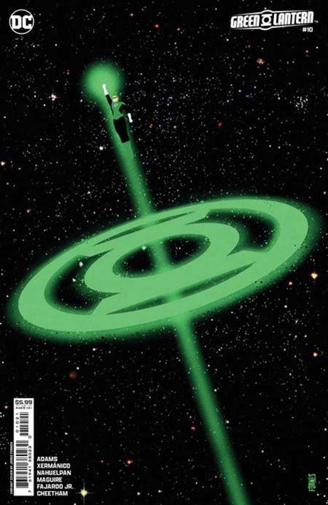 Stock Photo of Green Lantern #10 CVR C Jorge Fornes Card Stock Variant (House Of Brainiac) Comics sold by Stronghold Collectibles
