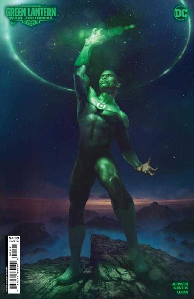 Stock Photo of Green Lantern War Journal #8 CVR B Rahzzah Card Stock Variant Comics sold by Stronghold Collectibles