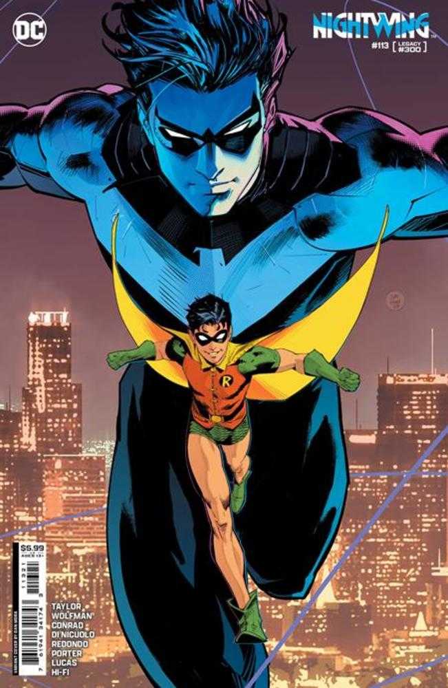 Stock Photo of Nightwing #113 CVR B Dan Mora Card Stock Variant (#300) Comics sold by Stronghold Collectibles