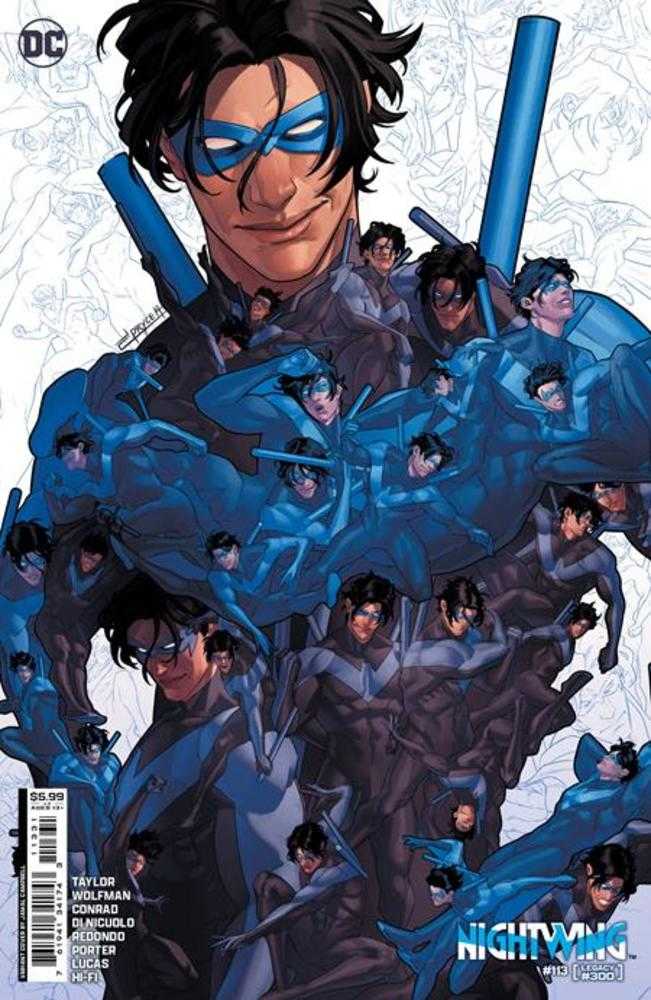 Stock Photo of Nightwing #113 CVR C Jamal Campbell Card Stock Variant (#300) Comics sold by Stronghold Collectibles