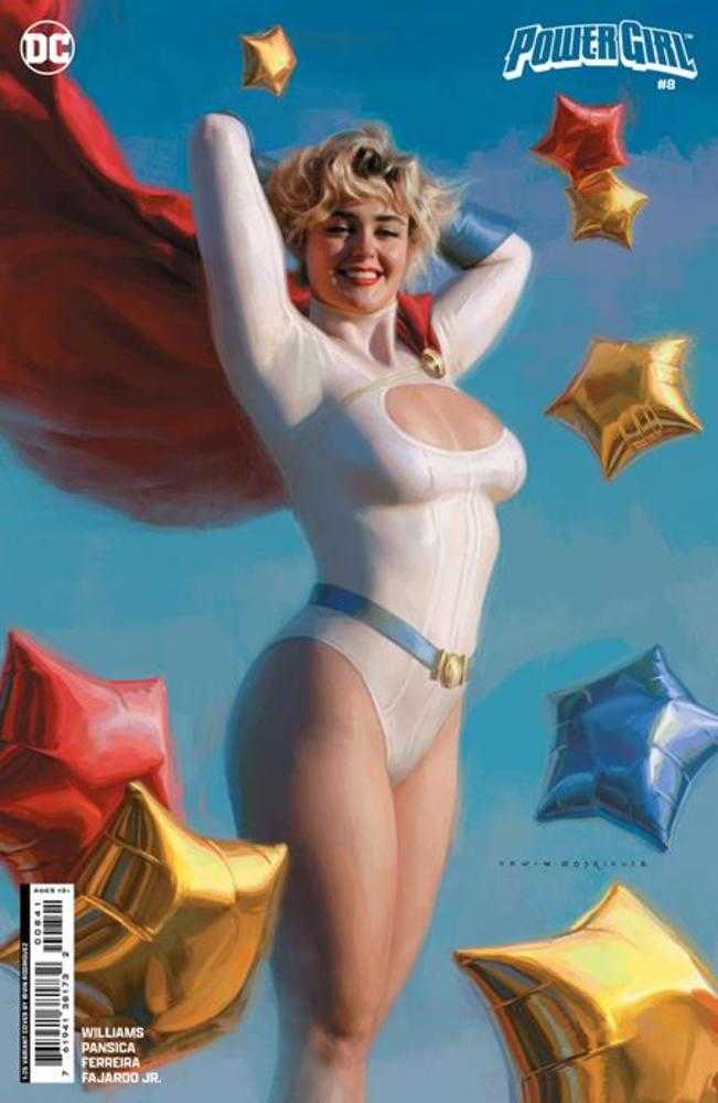 Stock photo of Power Girl #8 CVR D 1:25 Irvin Rodriguez Card Stock Variant (House of Brainiac) Comics sold by Stronghold Collectibles