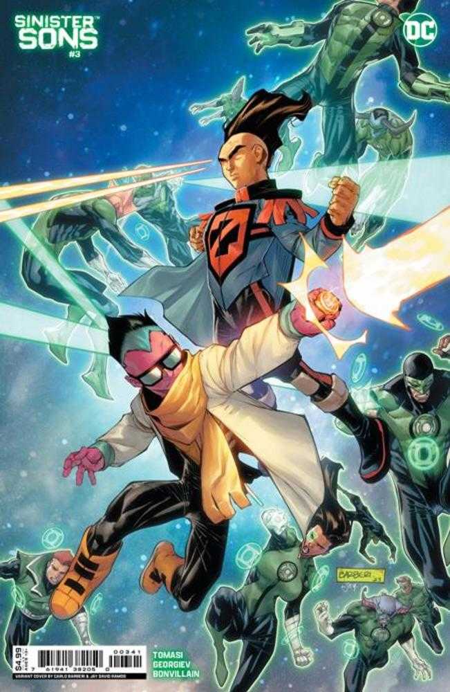 Stock Photo of Sinister Sons #3 (Of 6) CVR B Carlo Barberi Card Stock Variant Comics sold by Stronghold Collectibles