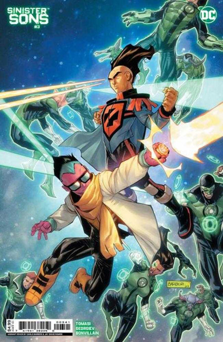 Stock Photo of Sinister Sons #3 (Of 6) CVR B Carlo Barberi Card Stock Variant Comics sold by Stronghold Collectibles