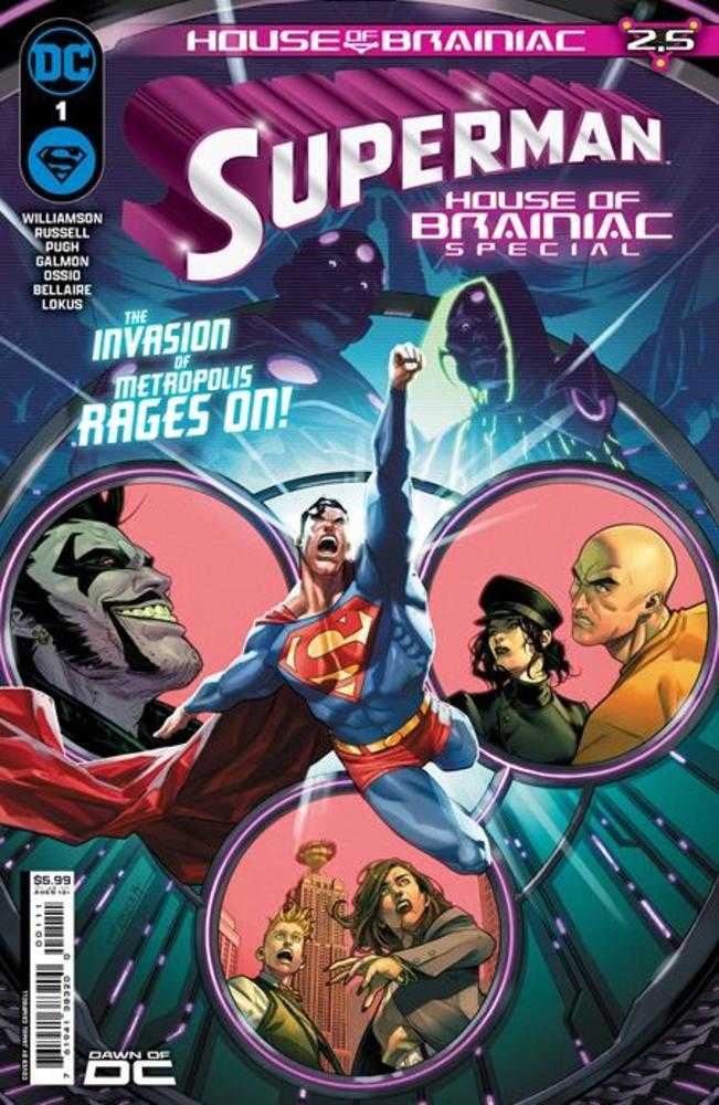 Stock photo of Superman House Of Brainiac Special #1 (One Shot) CVR A Jamal Campbell (House Of Brainiac) Comics sold by Stronghold Collectibles