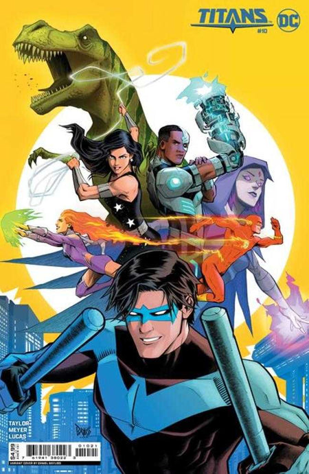 Stock Photo of Titans #10 CVR C Daniel Bayliss Card Stock Variant Comics sold by Stronghold Collectibles